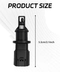 Intake Air Temperature Sensor IAT For Chrysler Dodge Jeep Vehicles OEM Grade 4606487AA 4606487AB size diagram 5.3cm