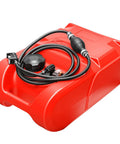 6 Gallon Portable Marine Fuel Tank With Leak Proof Seal Level Gauge And Hose, Built From HDPE for Boats and Outboard Motors