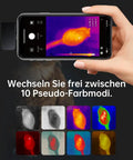 Grab And Go Portable Android Type C Thermal Camera 128 By 96 IR Resolution With Plug And Play Home Inspection Ready For HVAC Auto And Pet Detection Clear Thermal Imaging And Real Time Temperature Readouts on Android phone