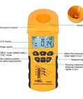 Digital Ultrasonic Cable Height Meter With Smart Sensor for Quick Cable Height and Distance Readouts Up to 23 Meters