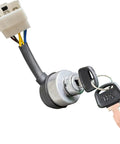 Six Wire Ignition Key Switch For 2.5 To 6.5KW 188F Gas Generators with two keys and harness
