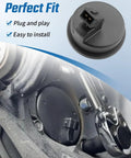 Built Different 2 Piece Rear Hub Bearing Assembly With Abs Speed Sensor For Kia Soul 2014 To 2019 close-up showing sensor connection.