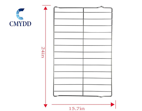 Oven Rack Compatible With Whirlpool Range 24 By 15.7 Inches Replacement WPW10256908 W10256908 3195710 PS11751295 steel rack