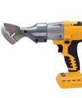 Bewinner Cordless Metal Shears With 360 Degree Rotating Head And Variable Speed, handheld electric scissors for metal cutting.