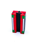 HGH20CA Linear Guideway With Heavy Load Block, Top Mount, Light Preload Z0, Normal Precision C, Self Aligning Arc Groove, HG Series H Block shown front view