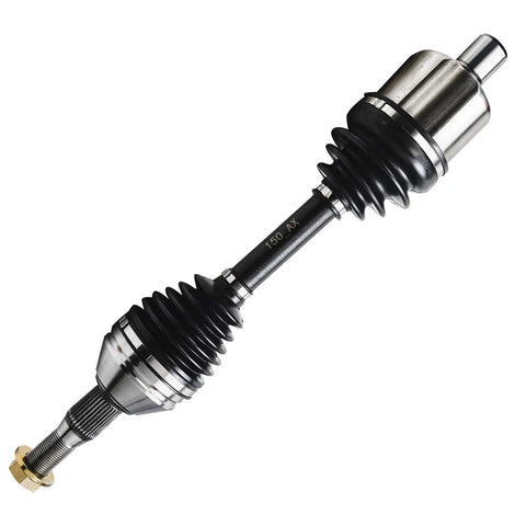 Front CV Axle Shafts Drive Assembly Pair For Chevrolet Impala Buick Lacrosse Century Regal Monte Carlo 1998 To 2011 with rubber boots.
