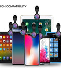 10 In 1 Smartphone Lens Kit With Macro Wide Fisheye Telephoto Kaleidoscope CPL Radial Star Filters And Remote Shutter on various phones