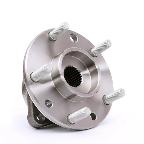 Front Wheel Bearing Hub Assembly Set For 4X4 GM Trucks And SUVs Fits 1990-1996 Chevy S10, 1990-1994 S10 Blazer, side view