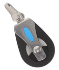 Stainless Steel Nylon Marine Pulley With 209Kg Load Capacity Single Swivel Sailing Block For Yacht And Kayak Gear