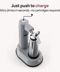 NitroPress Ds Electric Nitro Cold Brew Coffee Maker Machine Brewing Device for effortless nitro drink preparation.