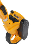 Fauitay Distance Measuring Wheel 9999.9m Capacity Folding showing yellow measurement display and reset features.
