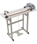 No Sweat Foot Pedal Heat Sealer Portable Plastic Bag Sealing Machine 110V 850W Impulse Sealer with foot pedal and long sealing strip