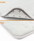 Non Slip Rug Pad Grippers For Round Rugs Reusable Washable Double Sided Tape Keeps Your Rug Flat Prevents Curling comparison