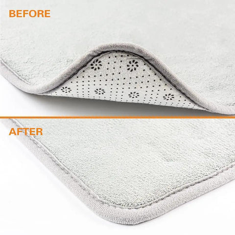 Non Slip Rug Pad Grippers For Round Rugs Reusable Washable Double Sided Tape Keeps Your Rug Flat Prevents Curling comparison