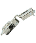 Grass TEC 864 Cabinet Hinge 108 Degree Soft Close One Quarter Inch Overlay Three Way Adjustment Screw On Wrap Around Mount 45mm Hole Pattern Includes Screws Pack Of 50 USA Made side view
