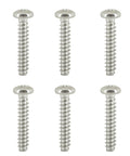 Whirlpool Driven Hub Washer Screw Kit For Replacement, 6 Piece Set, WP8533953 8533953 1179809 AH990227 EA990227 PS990227, metal screws