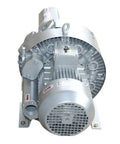 Heavy Duty Self Priming Diaphragm Vacuum Pump 4KW 3 Phase 480V with compact design and mounting bracket.