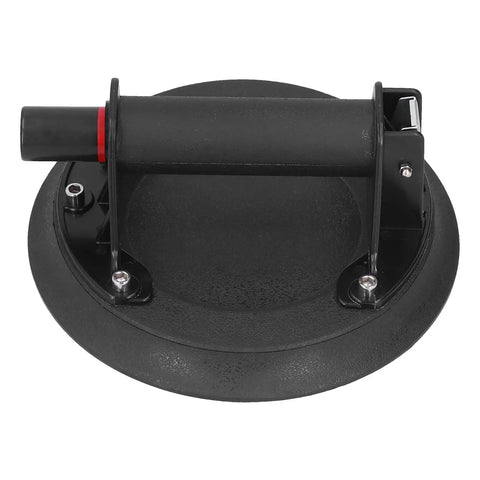 Heavy Duty Air Pump Vacuum Suction Cup With Quick Release Valve For Tile Glass Lifting Rock Solid Grip and seamless locking mechanism top view