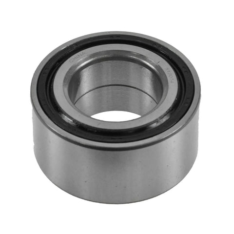 Close-up of a wheel bearing from Four Piece Front CV Axle Assemblies And Front Wheel Bearings Kit For 2002 To 2006 Honda CR V Replacement Set
