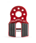 FlatLink Folding Winch Shackle Bracket For Off Road 4x4s, Low Profile Mount, 16,000 Lb Working Load, 40,000+ Lb Ultimate Failure, Red