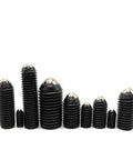 Badass Reliable Spring Ball Plunger Screws M16x30 Class Twelve Point Nine Alloy Steel Hex Socket Set Pins, various sizes and shapes