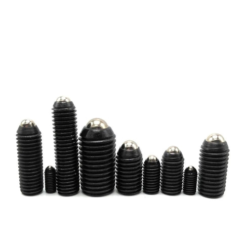 Badass Reliable Spring Ball Plunger Screws M16x30 Class Twelve Point Nine Alloy Steel Hex Socket Set Pins, various sizes and shapes
