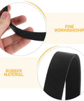 Heavy Duty Garden Trimmer Drive Belt Rubber Black Replacement For Outdoor Lawn Care Durable Ground Drive Belt For Mowers And Garden Machines Resistant To Wet Conditions High Grass And Heat Keeps A Solid Grip black rubber belt close-up, used for mower drive