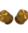 Heavy Duty Welding Hood Helmet Fasteners For 100 Series Flip Hood And Fiber Metal Headgear Water Ripple Pattern Screws Replaces Plastic Parts Aluminum Gold Finish 1 Pair