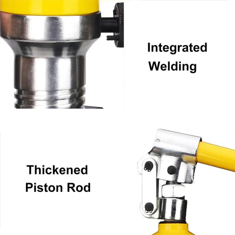 Heavy Duty Hydraulic Gear Puller Bearing Separator Made From Forged Carbon Steel showing integrated welding and thickened piston rod.