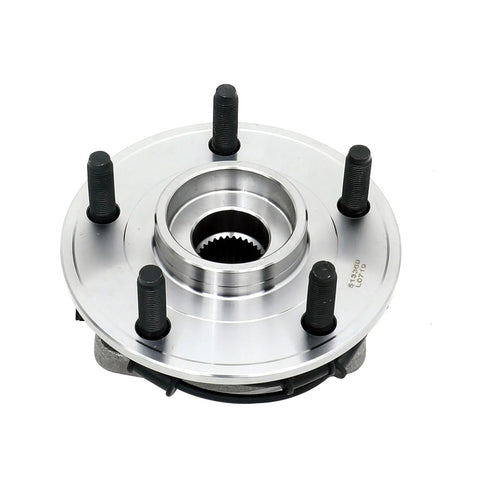Beefed Up Front Wheel Bearing Hub Assembly Set Of 2 For 2011 To 2017 Jeep Wrangler And 2018 Wrangler JK With 5 Lug And ABS Front Position Left And Right OE Quality ISO TS Replacement