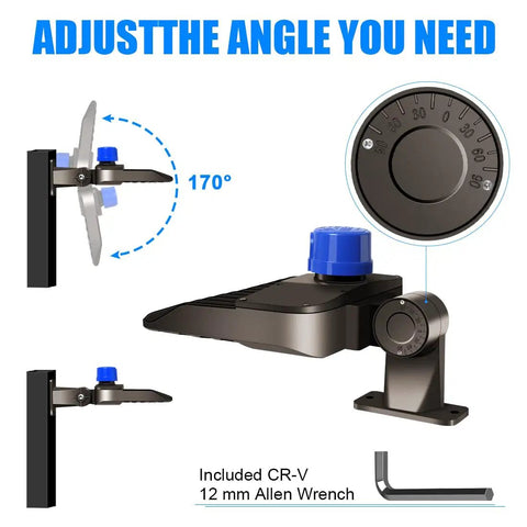 Adjustment capability for 150W LED Beast Mode Brightness Dusk To Dawn Flood Light IP65 Waterproof Shoe Box Fixture