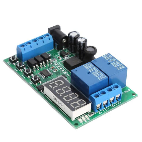 Heavy Duty Multifunction Time Relay And Motor Control Board Built For Low Voltage Industrial Gear circuit board with display and connectors.