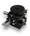 Motorized Rotary Positioning Stage With Fine Adjustment Frame for Optical Tables Go To High Precision Rotary Platform, Model XZRG60 L