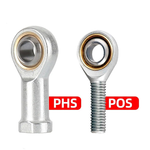 Female Piston Rod End Ball Head For Universal Pneumatic Cylinder U Fitting Mount With Knuckle Bearing, Internal Thread SI 16 TK