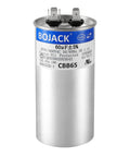 Beefy 60uF Round Run Capacitor For AC Motors And Fans 370/450V CBB65 MFD 60 Industrial Grade Replacement, aluminum shell