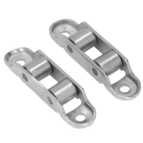 No Fuss Set Of Four Stainless Steel Sliding Door Rollers With Low Noise Barn Door Hardware Two Wheel Pulleys Easy Install