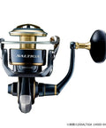 Saltiga Spinning Reel 20 14000-XH 2020 Model, heavy-duty saltwater powerhouse with 134 cm winding per turn, egg knob handle