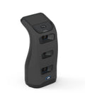 Black Indoor Personal Launch Monitor with Pay As You Go Software for Realistic Golf in Garage, Minimal Ambient Light Interference.