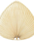 Single palm leaf from 22 Inch Islander Ceiling Fan Palm Blade Set Of Five With Wide Oval Or Narrow Oval Finish In Woven Bamboo Or Palm Leaf