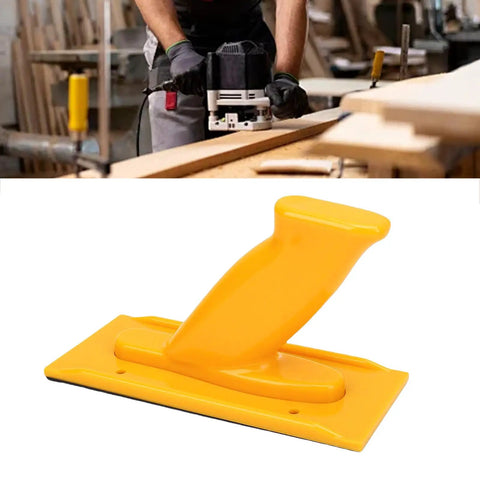 Pro Grade ABS Push Block With Textured Grip For Safe Woodworking Yellow Push Stick For Table Saw Router Jointer Shaper Bandsaw
