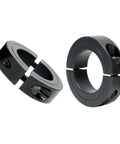 Double Split Shaft Collar Set Screw Style for Precise Axle Retention Inner Diameter 4 to 80mm Heavy Duty Clamp close-up view