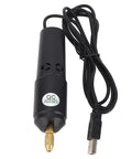Compact USB Electric Micro Drill Hand Tool for Jewelry Making and Soft Material Crafting Pin Vise with attached USB cable