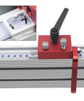 Go To T Track Aluminum Miter Track Jig Kit For Table Routers And DIY Woodworking Miter Slider Fixtures Easy Setup Pro Grade Aluminum Alloy