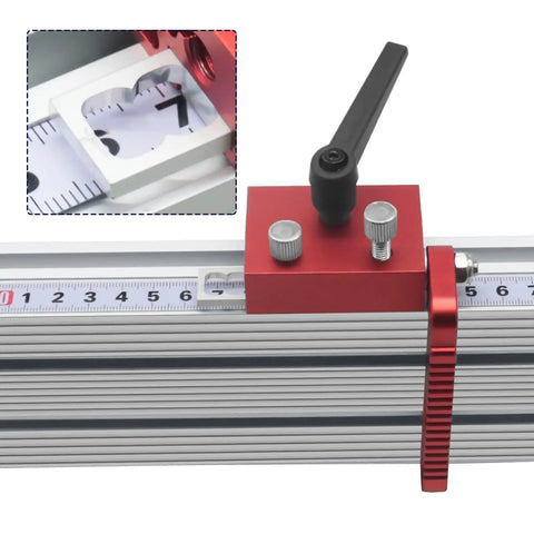 Go To T Track Aluminum Miter Track Jig Kit For Table Routers And DIY Woodworking Miter Slider Fixtures Easy Setup Pro Grade Aluminum Alloy