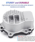 Heavy Duty Electric Engine Water Pump Compatible With Toyota Prius Prius C Prius V And Lexus CT200h Hybrid Cooling System Replacement 161A029015 showing durable aluminum construction.