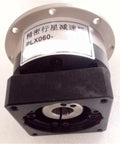 PLX060 Flange Output Planetary Gearbox Reducer For Nema 23 Stepper Motors with 8MM input shaft, side view showing mounting features.