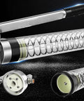 Workhorse Heavy Duty Lever Action Grease Gun with Three Way Loading 8000 PSI 900cc Capacity close-up on metal components