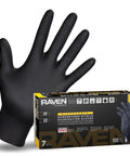 7 Mil Powder Free Nitrile Disposable Gloves XL Latex Free Chemical and Puncture Resistant With Textured Grip For Automotive Industrial
