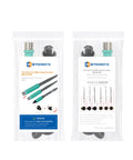 Five Hole T245 Soldering Handle For JBC Aixun Sugon Aifen I2C Precision, packaged in clear bags showing contents and instructions.