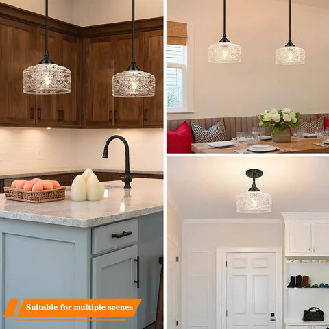 Adjustable Black Vintage Pendants With Ninety Degree Swivel Heads For Kitchen Islands And Bedrooms Offering Height Range That Kills Annoying Glare And Delivers A Killer Farmhouse Vibe Worth Buying in various rooms.